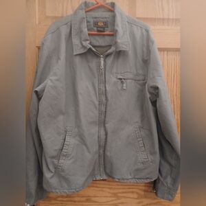 Women XL Route 66 denim blue jacket